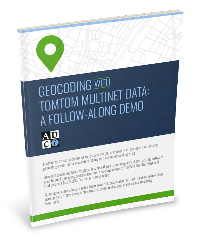 TomTom Map Data ADCi